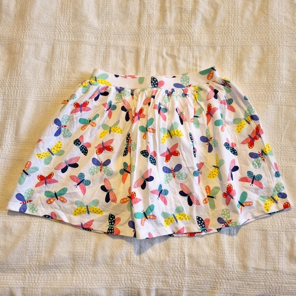 Carter's 6 6X white skirt with butterfly design & modesty shorts, NWT - Picture 5 of 5